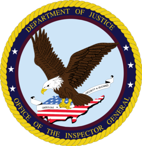 DEPARTMENT OF JUSTICE INSPECTOR GENERAL